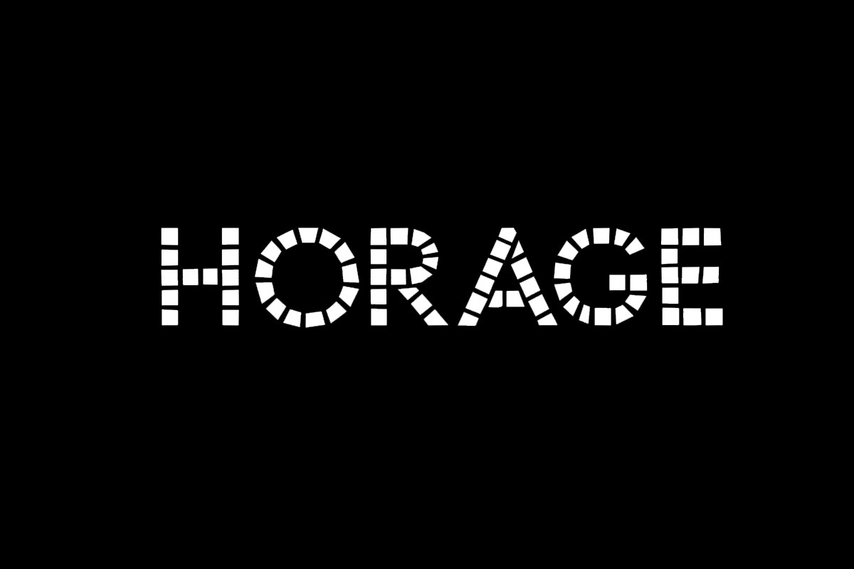 HORAGE欧瑞玺品牌反白LOGO