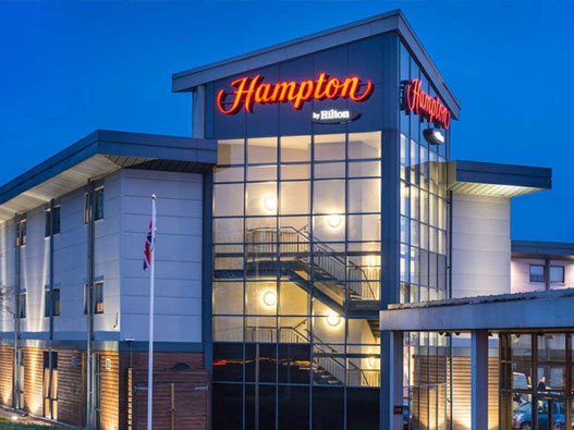 Hampton Inn标志设计含义及酒店品牌设计理念