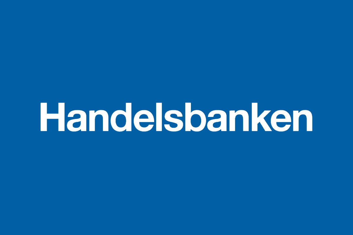 Handelsbanken银行反白logo