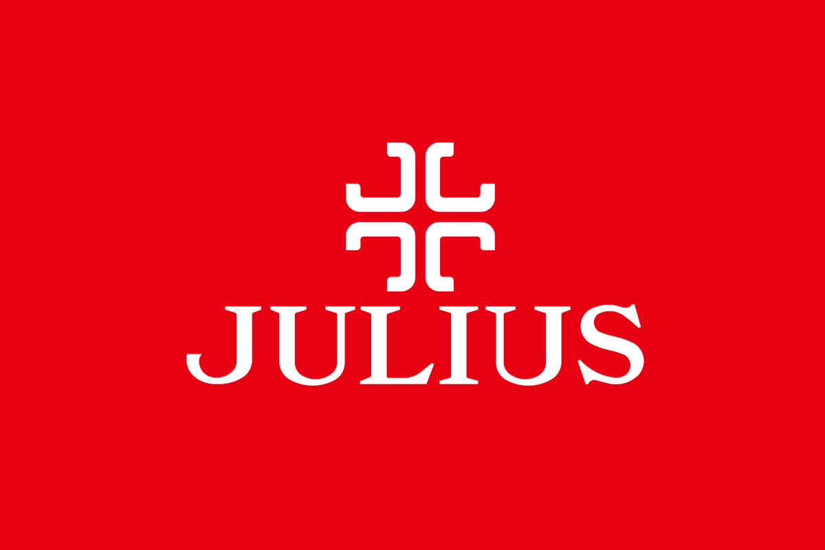 JULIUS聚利时品牌反白LOGO