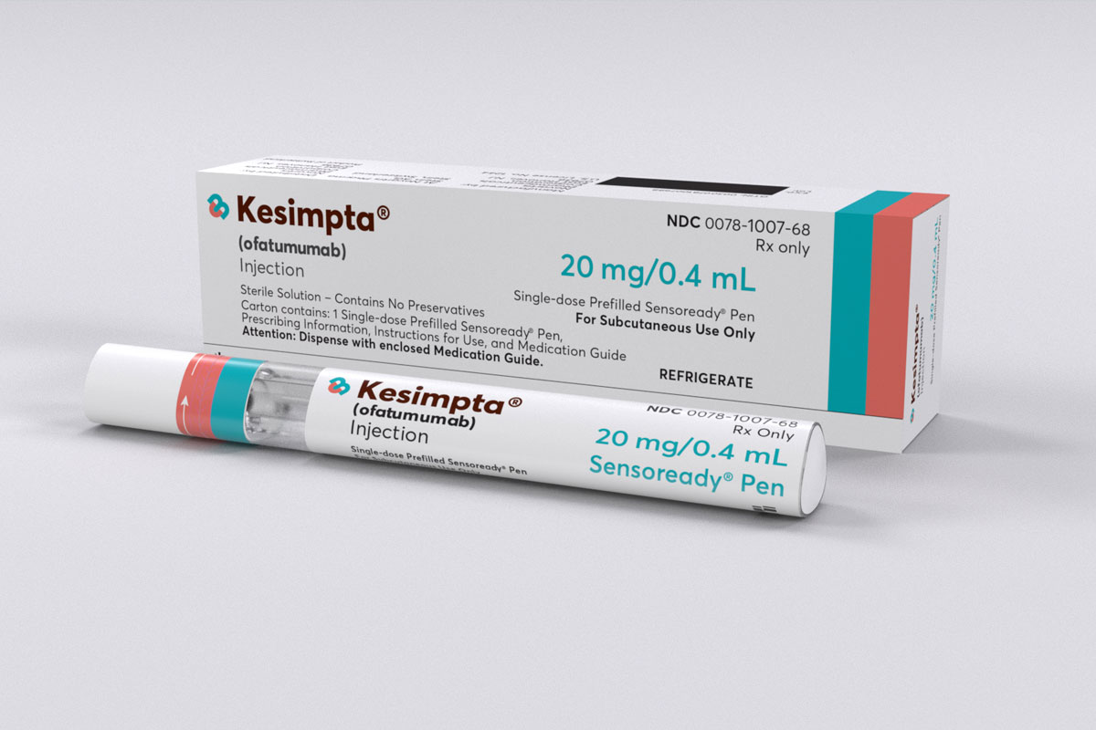 Kesimpta医药品牌LOGO设计案例-医药包装设计方案