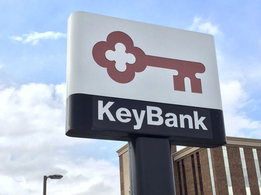 KeyBank标志设计含义及银行品牌设计理念