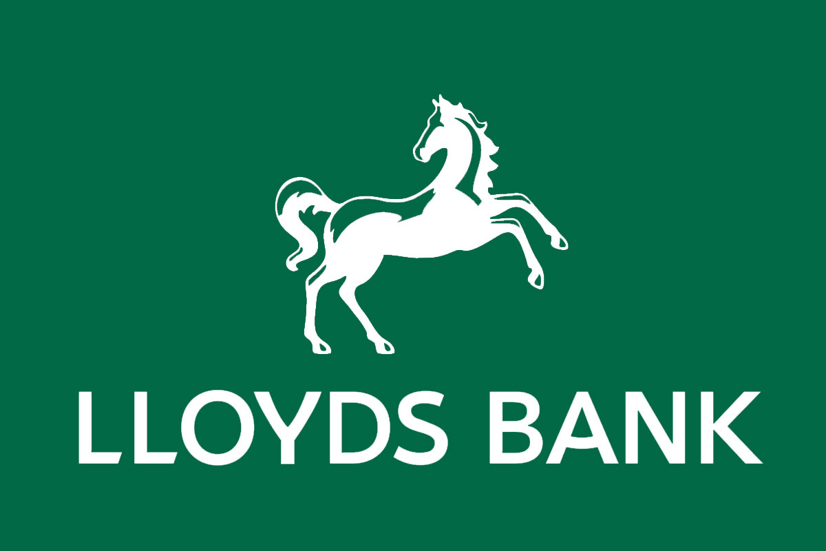 Lloyds银行反白logo