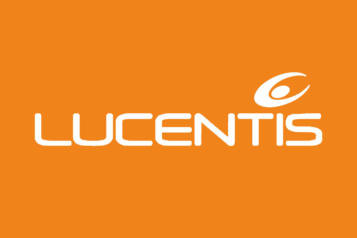 Lucentis诺适得反白logo