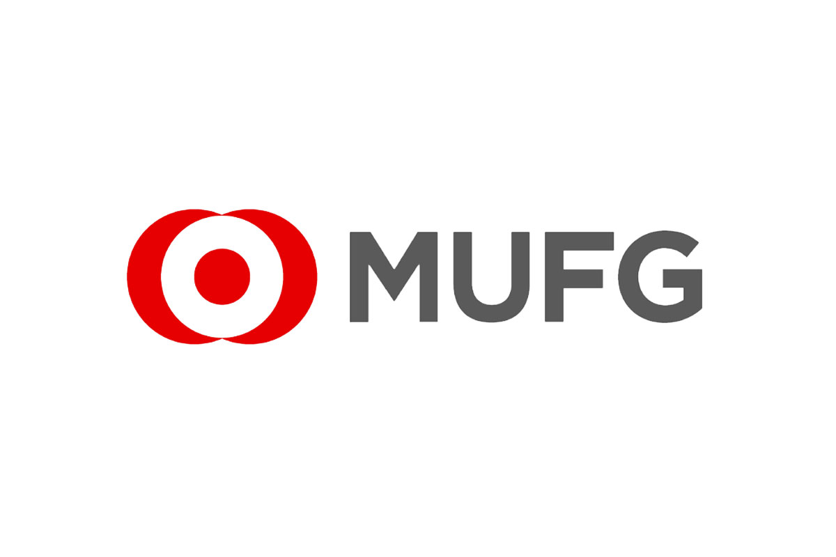 MUFG Bank银行品牌LOGO设计案例-圆环元素标志设计