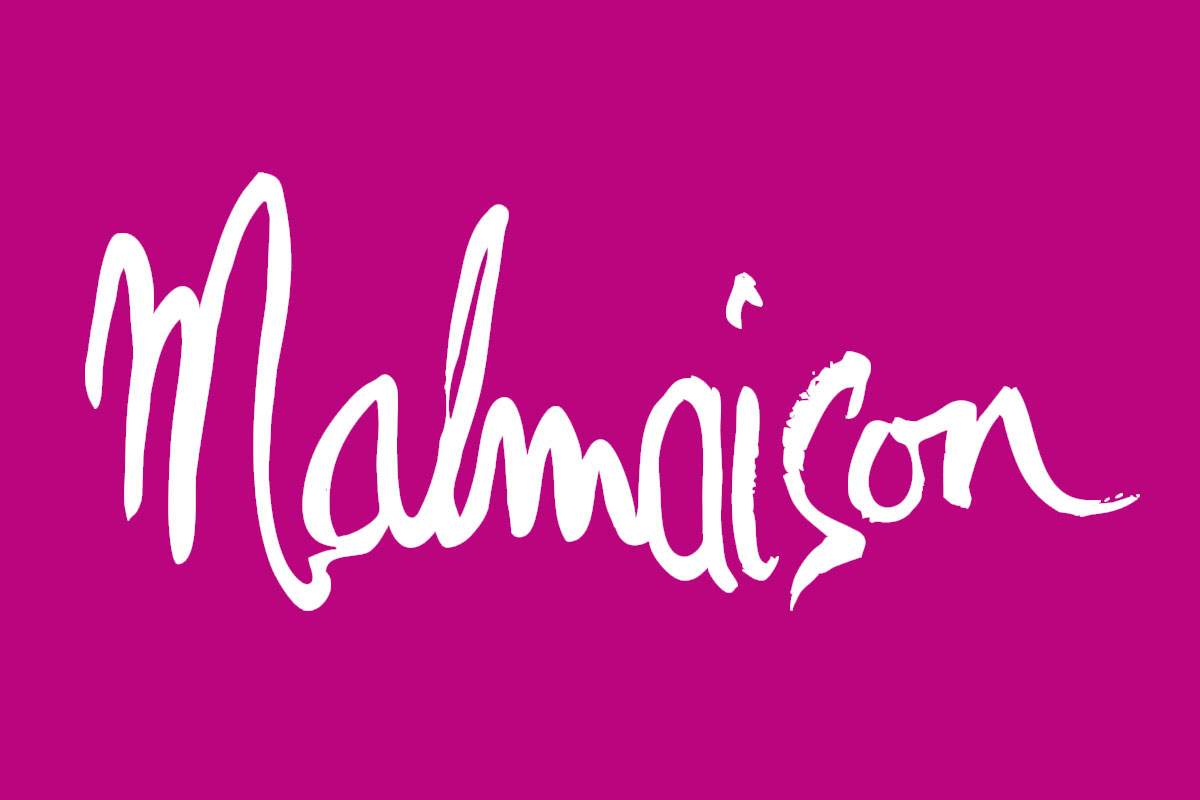Malmaison反白logo