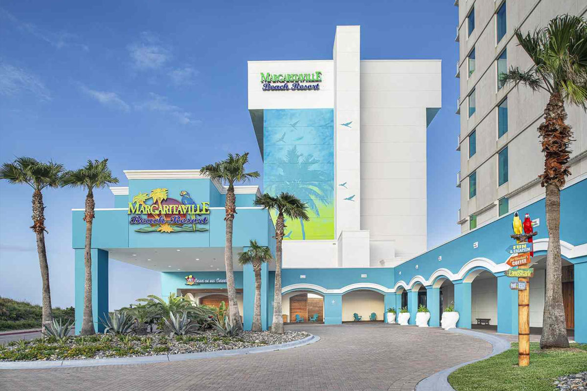 Margaritaville Resort大门口