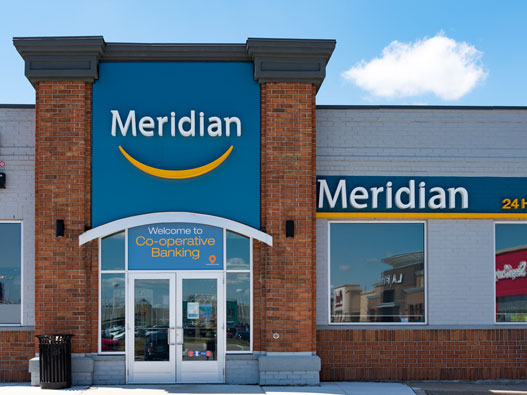 Meridian标志设计含义及银行品牌设计理念