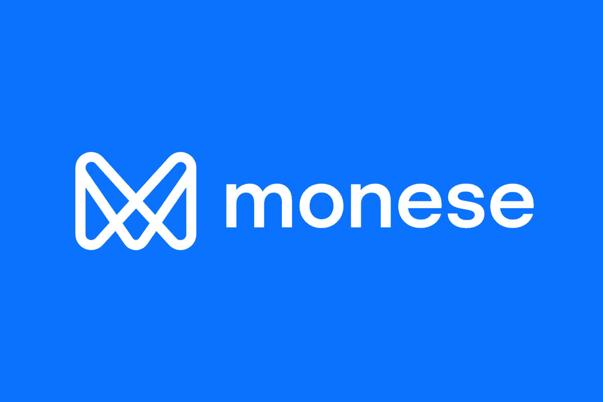 Monese银行反白logo
