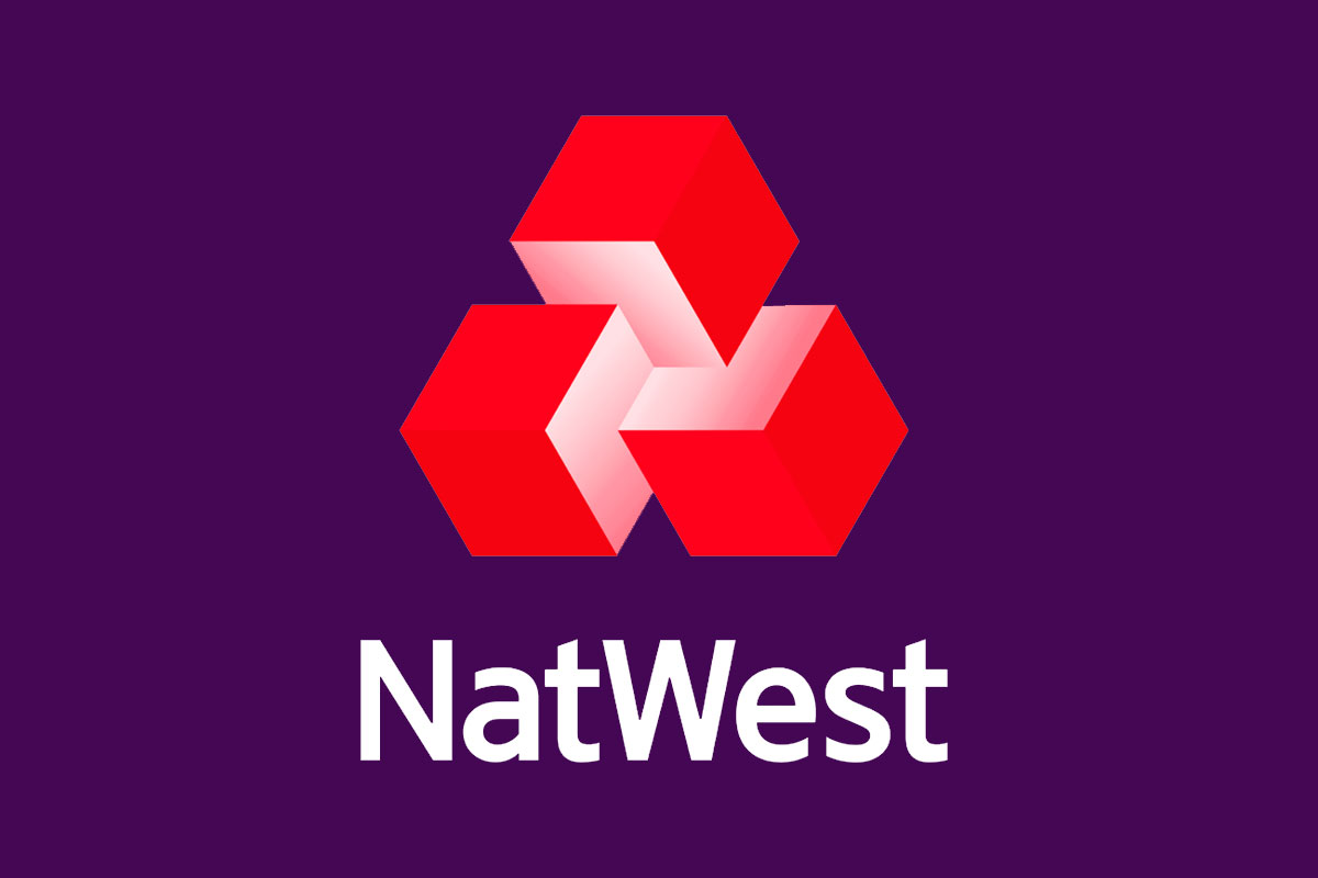 NatWest银行反白logo