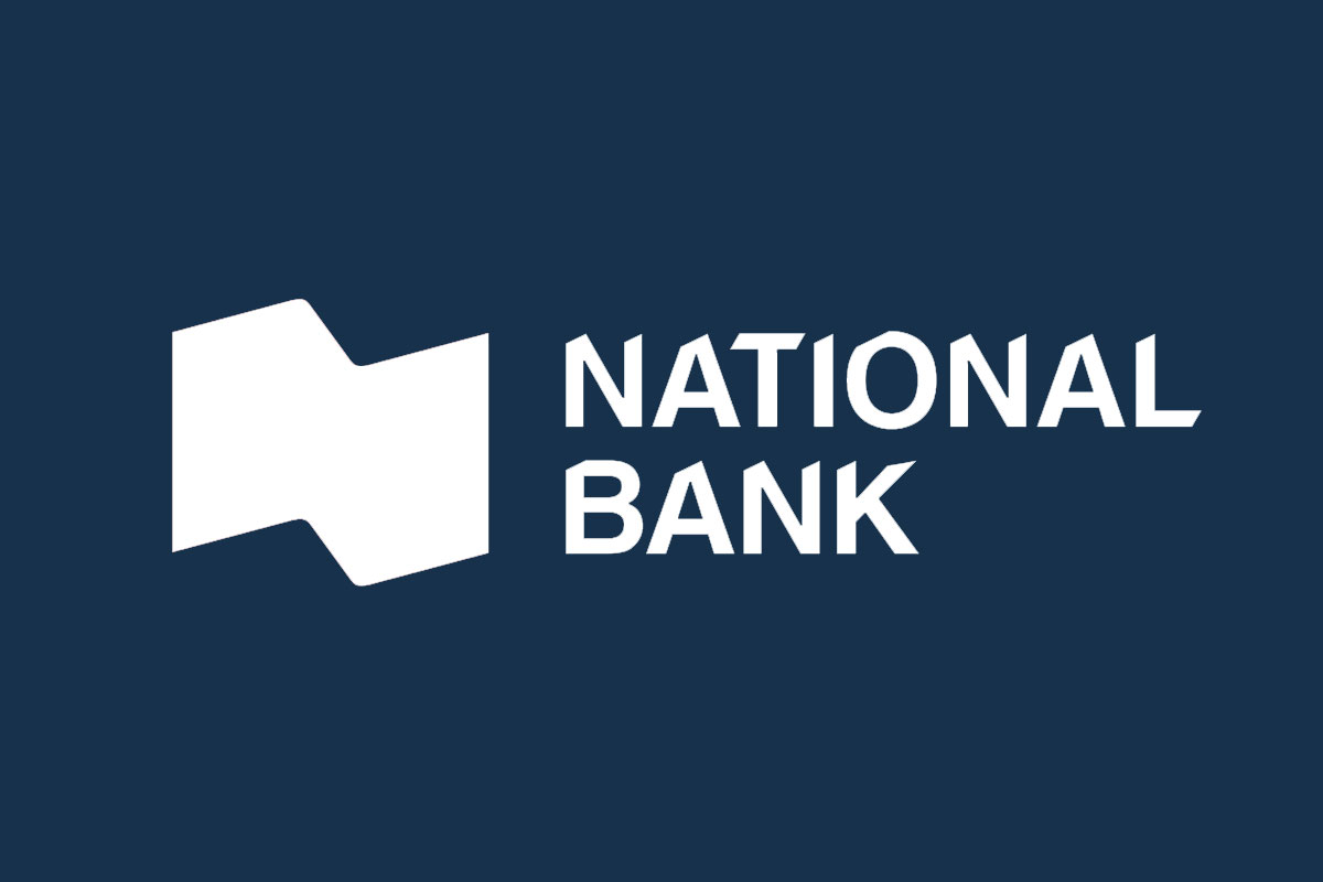 National银行反白logo