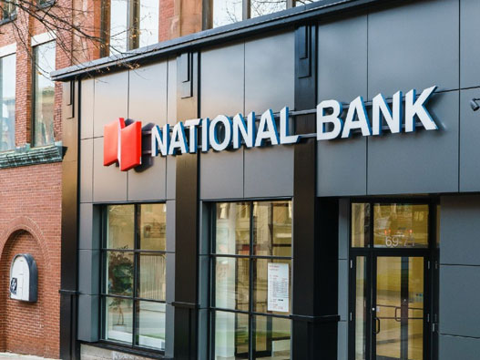 National Bank标志设计含义及银行品牌设计理念