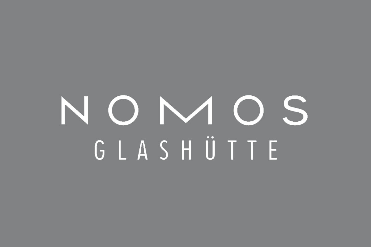 Nomos品牌反白LOGO