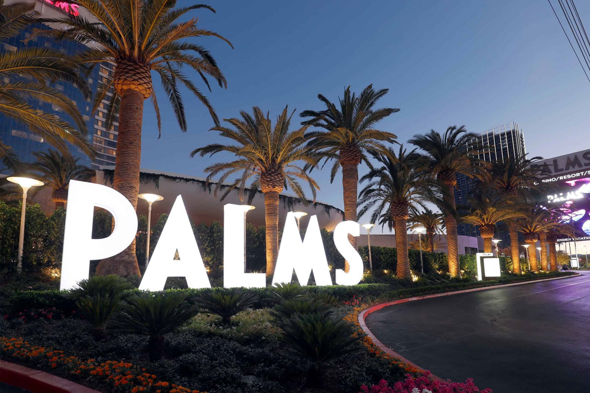 Palms Casino Resort大门口