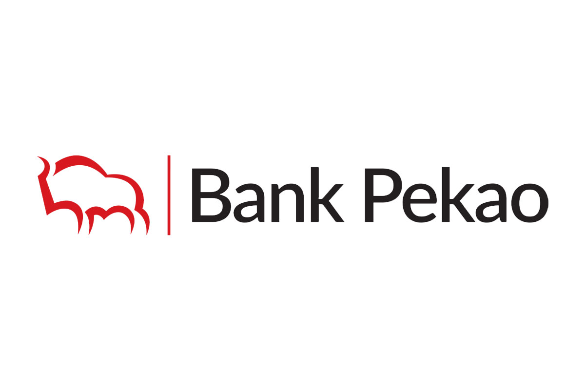  Pekao银行品牌LOGO设计案例-野牛元素标志设计