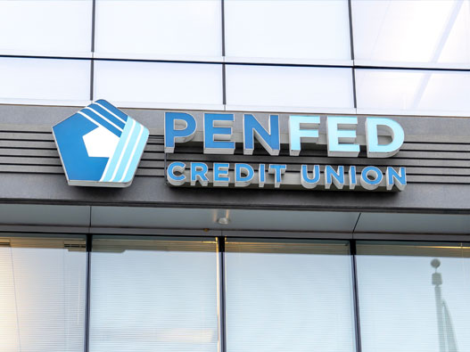 PenFed标志设计含义及银行品牌设计理念
