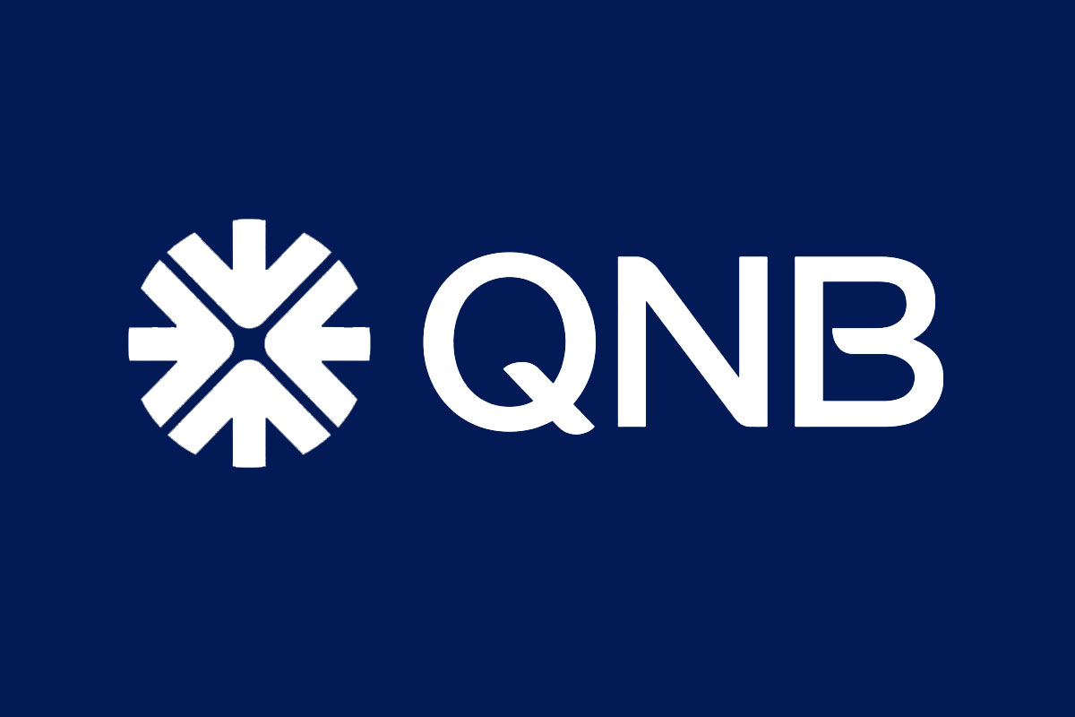 QNB卡塔尔国家银行反白logo