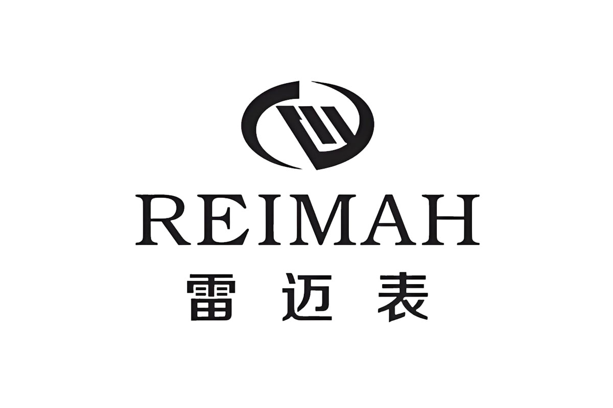 REIMAH雷迈表品牌LOGO设计案例-椭圆形元素标志设计