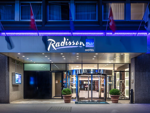 Radisson Blu标志设计含义及酒店品牌设计理念