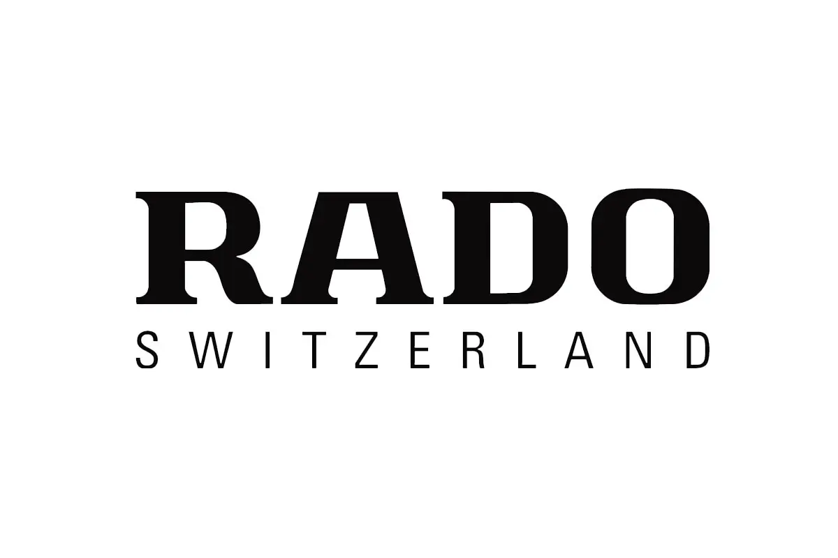 Rado雷达表品牌LOGO设计案例-字母元素标志设计