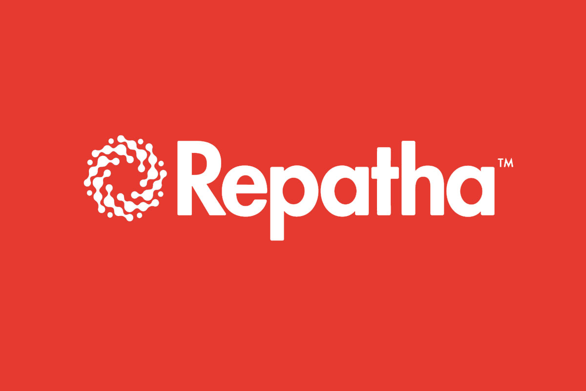 Repatha反白logo