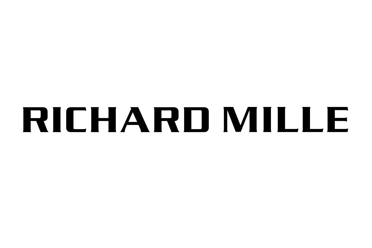 Richard Mille理查德·米勒品牌LOGO设计案例-字体元素标志设计