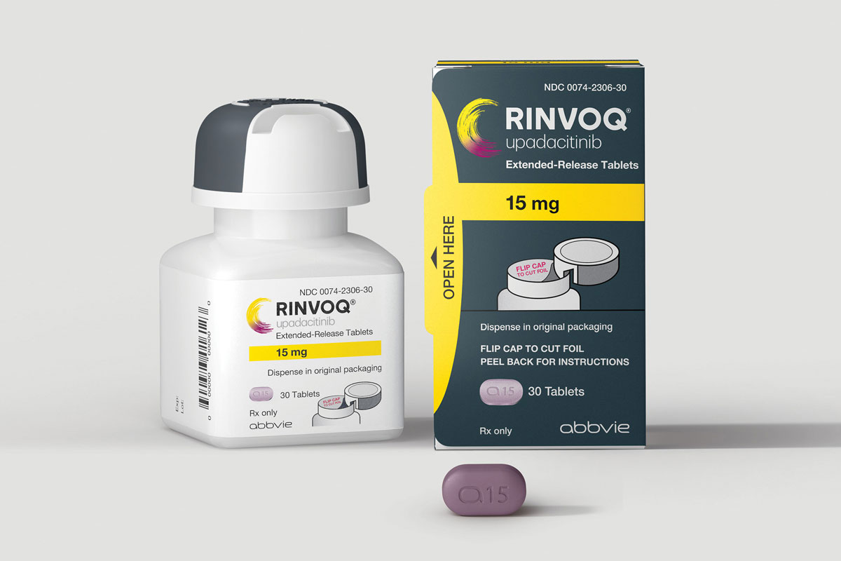 Rinvoq医药品牌LOGO设计案例-医药包装设计方案