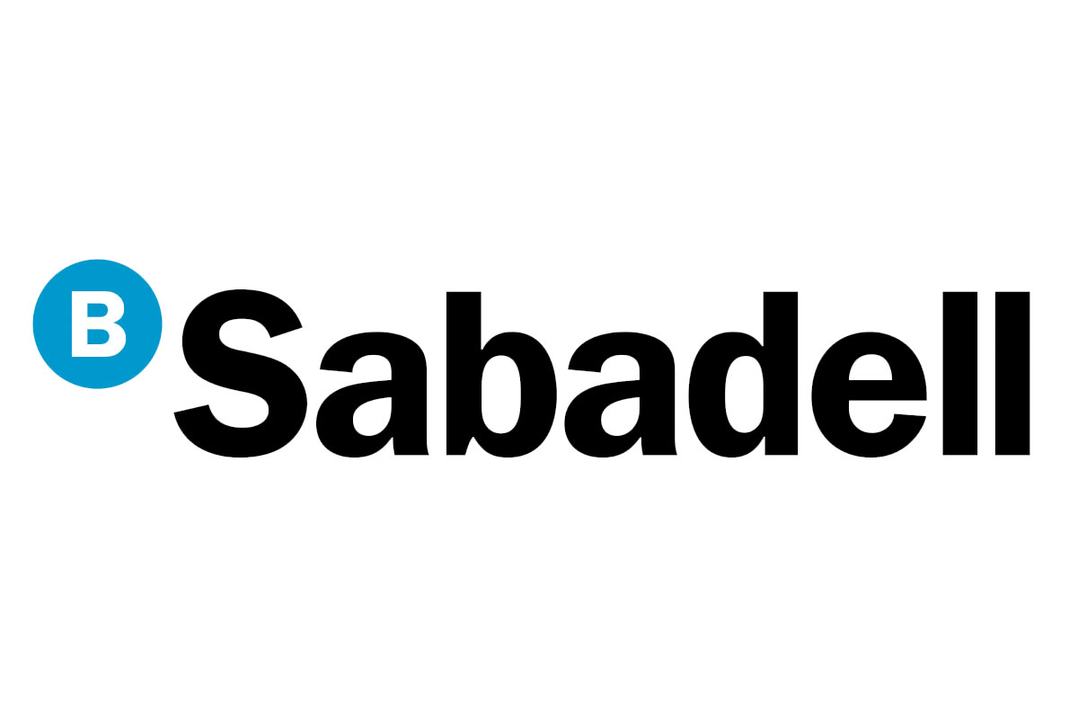 Sabadell银行品牌LOGO设计案例-B字母元素标志设计