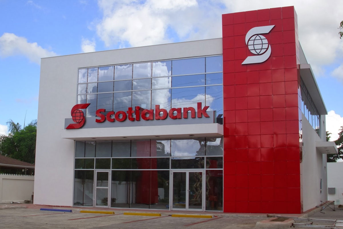 Scotiabank银行品牌LOGO设计案例-银行行业标志设计方案