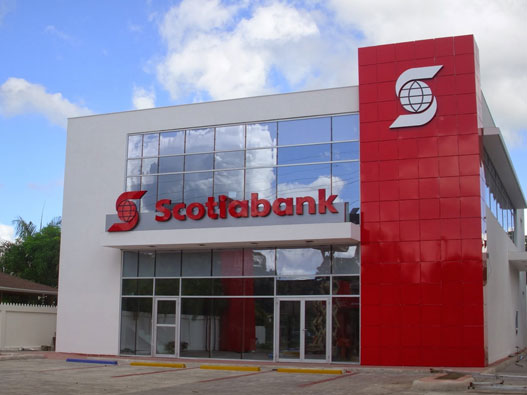 Scotiabank标志设计含义及银行品牌设计理念