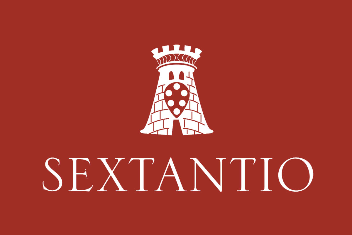 Sextantio反白logo