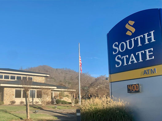 SouthState Bank银行标志设计含义及银行品牌设计理念
