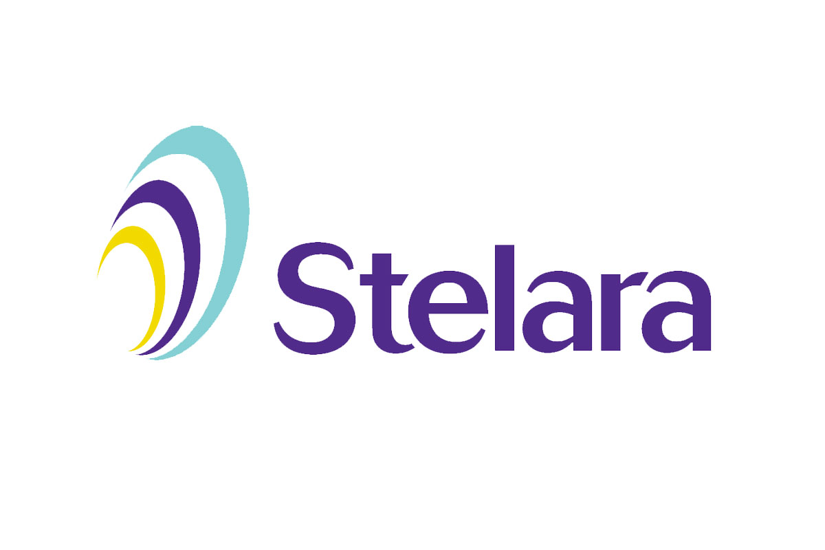 Stelara医药品牌LOGO设计案例-细胞因子元素标志设计