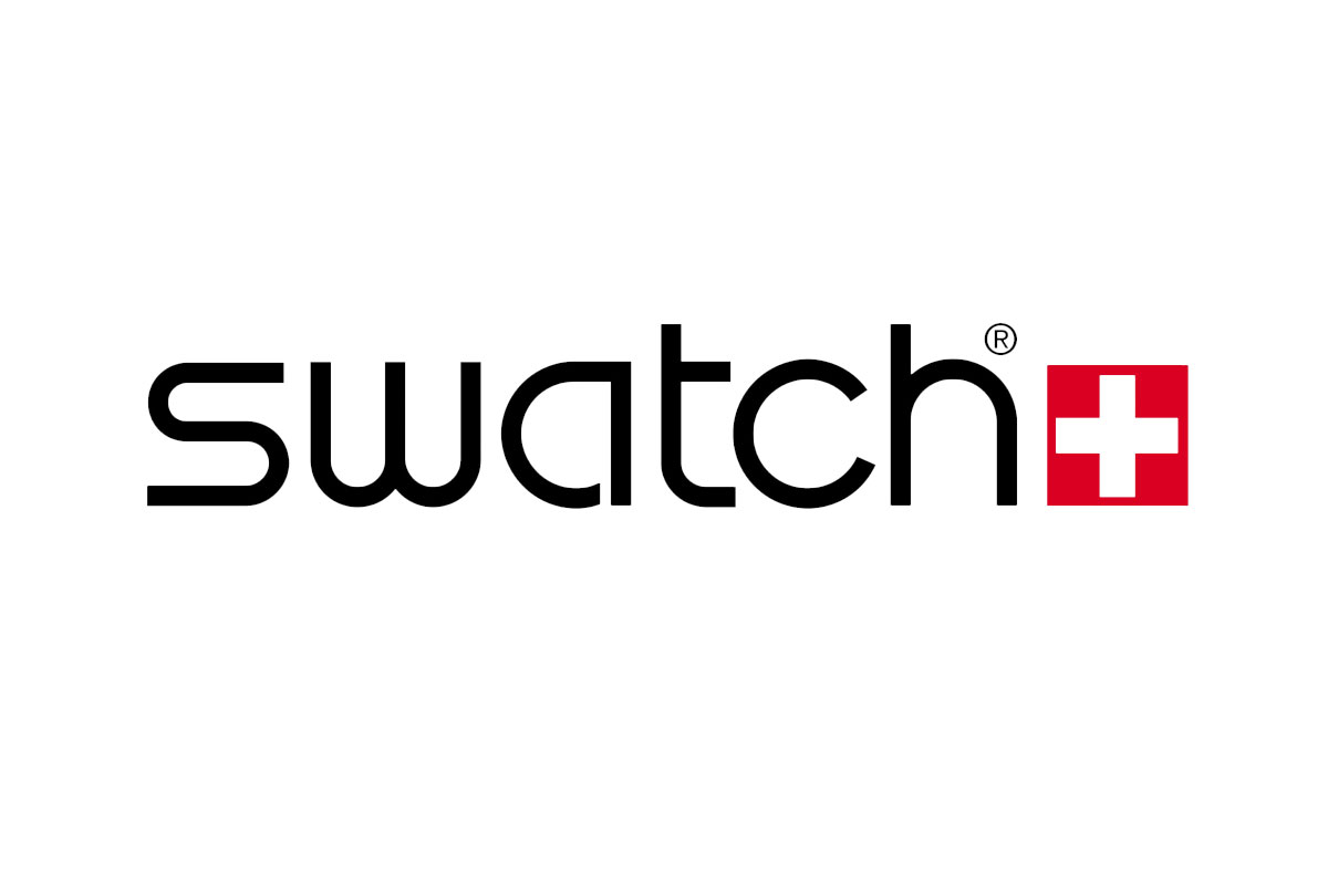 Swatch斯沃琪品牌LOGO设计案例-十字架元素标志设计