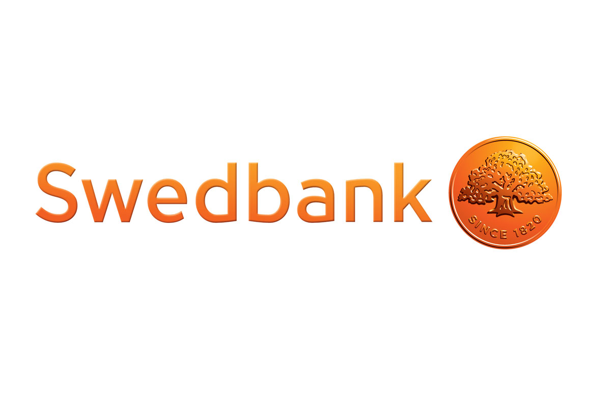 Swedbank银行品牌LOGO设计案例-树木元素标志设计