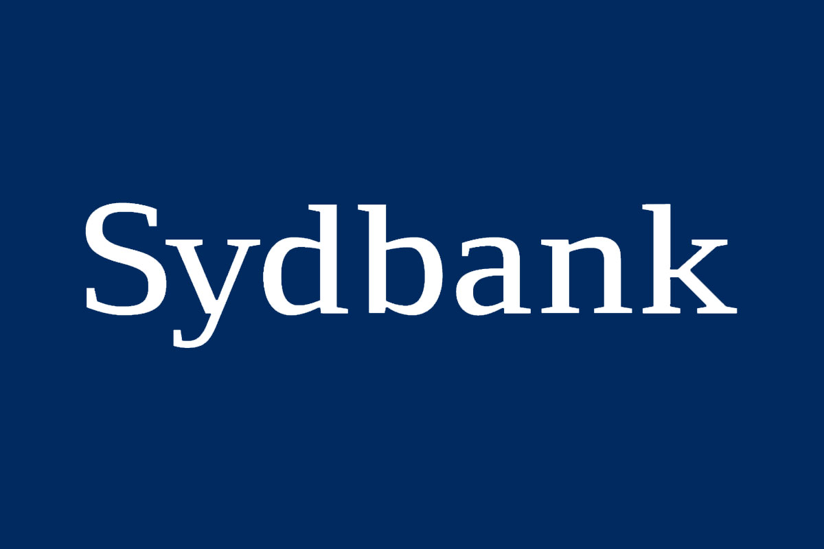 Sydbank银行反白logo