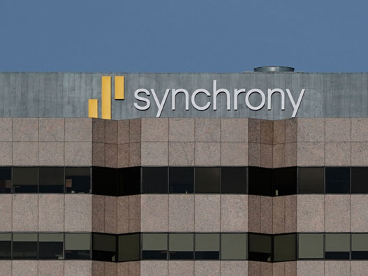 Synchrony Bank标志设计含义及银行品牌设计理念
