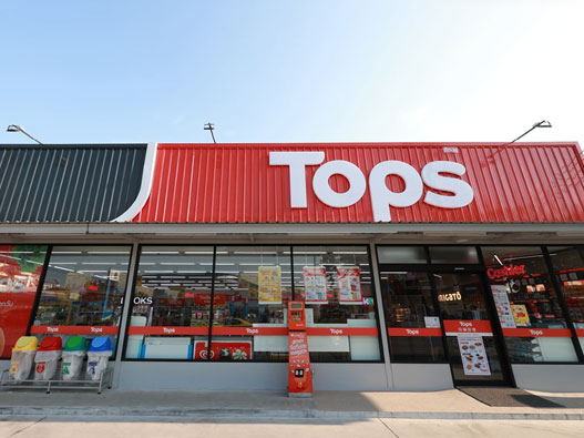 Tops Daily标志设计含义及便利店品牌设计理念