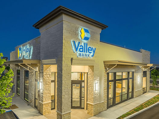 Valley National Bank标志设计含义及银行品牌设计理念