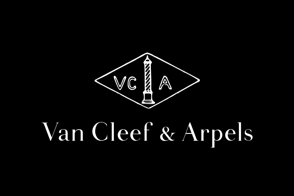 Van Cleef & Arpels梵克雅宝品牌反白LOGO