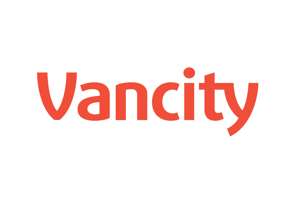 Vancity银行品牌LOGO设计案例-字体元素标志设计