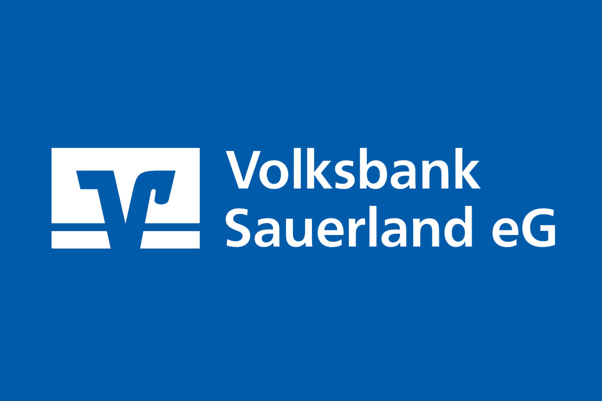 Volksbank Stuttgart银行反白logo