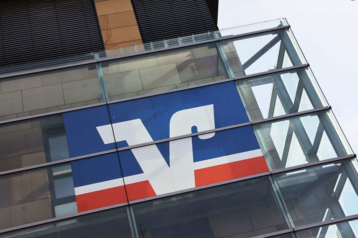 Volksbank Stuttgart银行品牌LOGO设计案例-银行行业标志设计方案