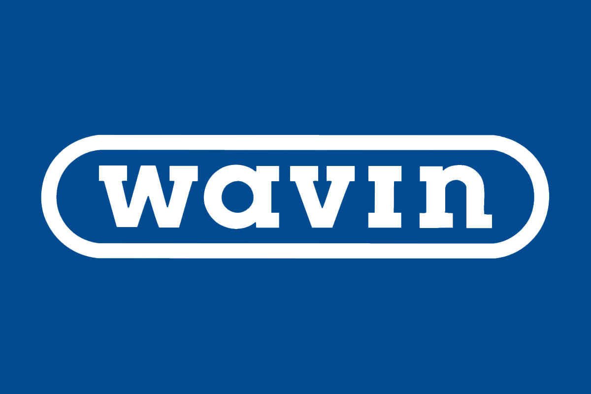 Wavin反白logo