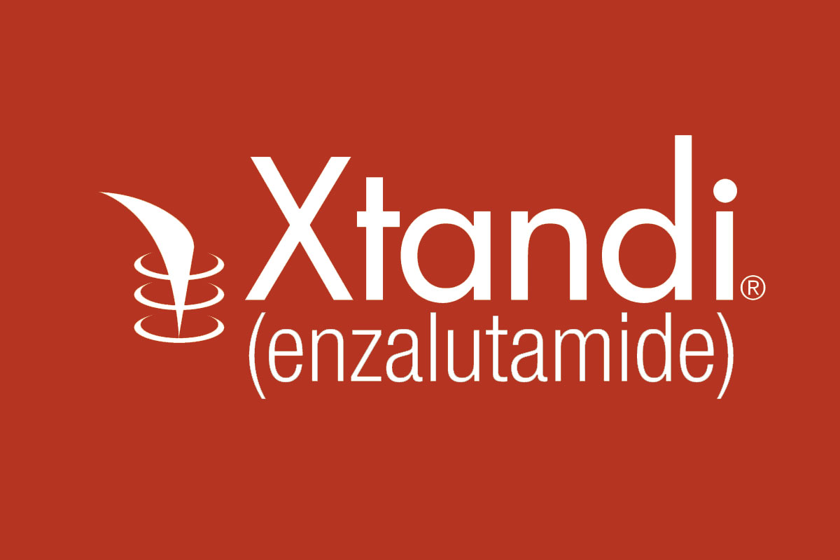 Xtandi反白logo