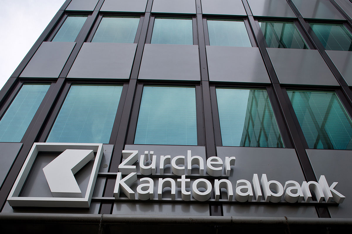 Zürcher Kantonalbank银行品牌LOGO设计案例-银行行业标志设计方案