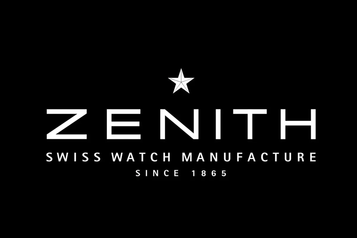 Zenith真力时品牌反白LOGO