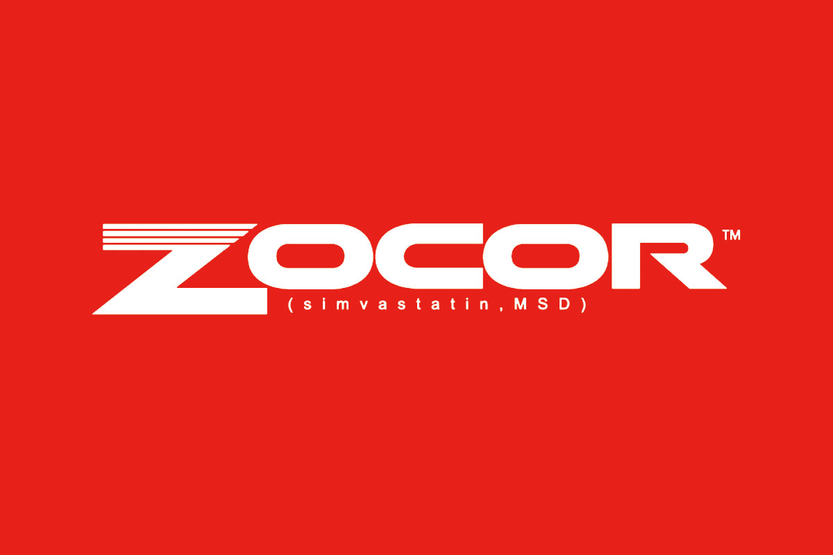 Zocor舒降之反白logo