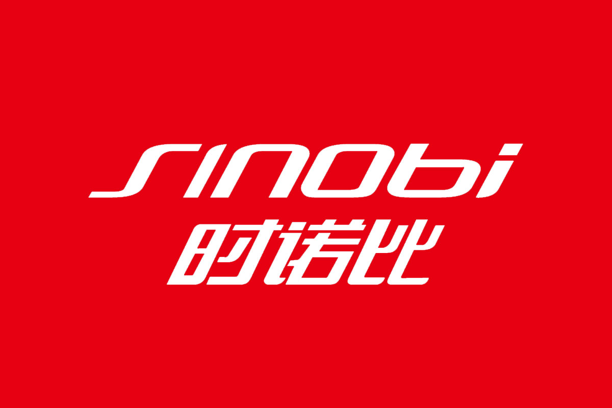 sinobi时诺比品牌反白LOGO