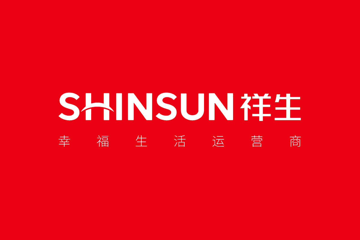 祥生地产反白logo